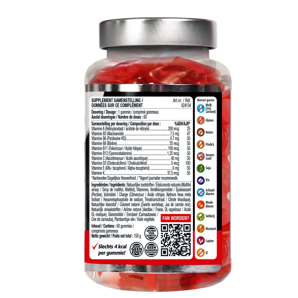 2x Lucovitaal Vitamine Gummies Multi+ Kids 4 2x Lucovitaal Vitamine Gummies Multi+ Kids - Afbeelding 2