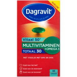 Dagravit Totaal 30 Vitaal 50+ Met Omega-3 Visolie