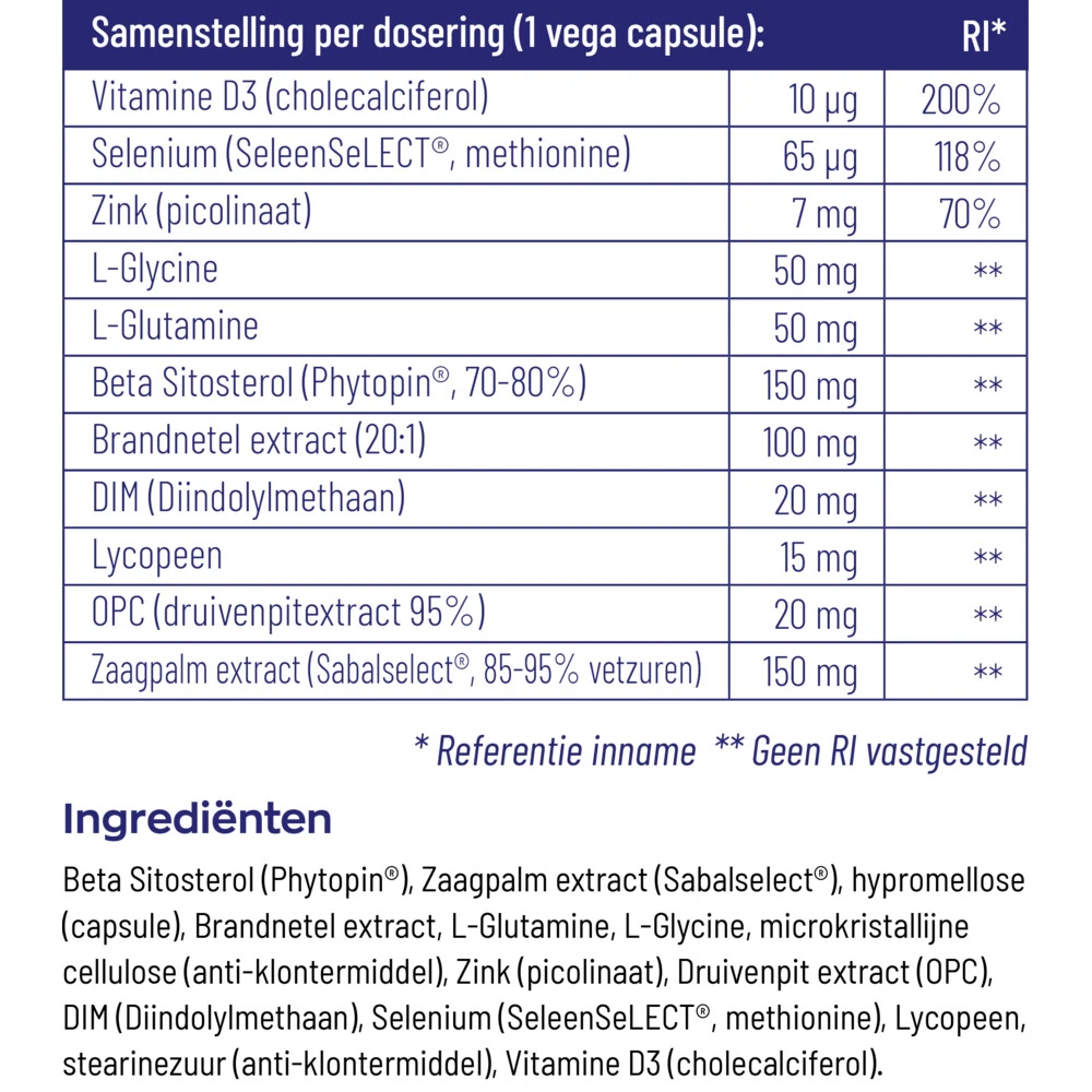 Vitakruid Prostaatformule 7 Vitakruid Prostaatformule - Afbeelding 5