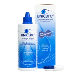 3x Unicare Alles-In-Een Vloeistof Zachte Contactlenzen -TENA || Metagenics || Now Winkel 1022479 3