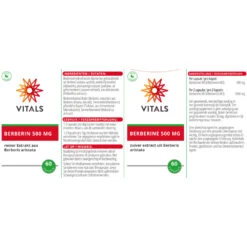 Vitals Berberine 500 Mg -TENA || Metagenics || Now Winkel 1023927 4
