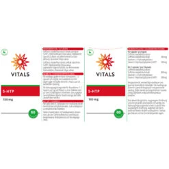 Vitals 5Htp 100 Mg 8 Vitals 5Htp 100 Mg -TENA || Metagenics || Now Winkel 1023936 3