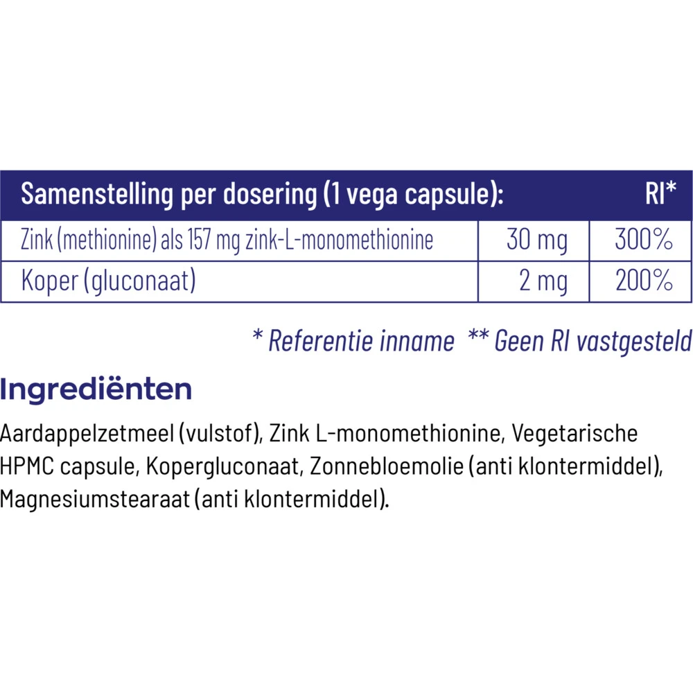 Vitakruid Zink Methionine Koper 6 Vitakruid Zink Methionine Koper - Afbeelding 4