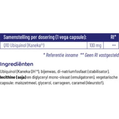 Vitakruid Q10 Ubiquinol 100 Mg 10 Vitakruid Q10 Ubiquinol 100 Mg -TENA || Metagenics || Now Winkel 1023955 4