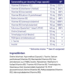 Vitakruid B-Complex Actief Zonder B6 -TENA || Metagenics || Now Winkel 1024007 5