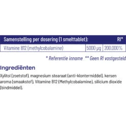 Vitakruid B12 Methylco 5000 Mcg -TENA || Metagenics || Now Winkel 1024010 4