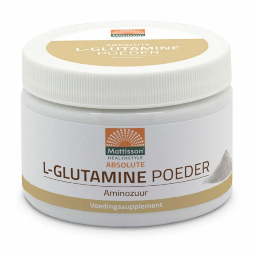 Mattisson L-Glutamine Poeder 3 Mattisson L-Glutamine Poeder