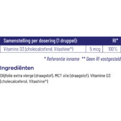 Vitakruid Vitamine D3 Druppels Vegan -TENA || Metagenics || Now Winkel 1028873 4