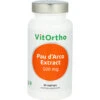 Vitortho Pau D’Arco Extract 500 Mg -TENA || Metagenics || Now Winkel 1029168