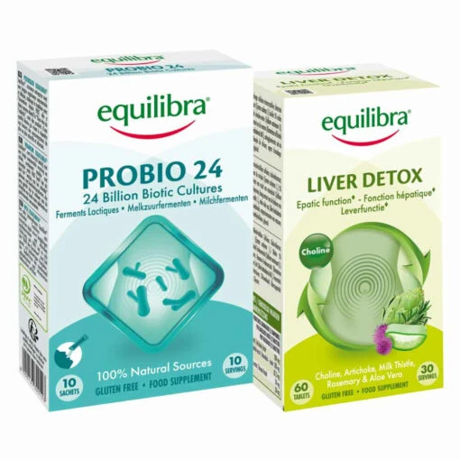 Equilibra Lever + Probiotica Pakket 8 Equilibra Lever + Probiotica Pakket -TENA || Metagenics || Now Winkel 1032014
