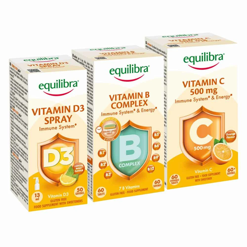 Equilibra Vitaminen Pakket 3 Equilibra Vitaminen Pakket