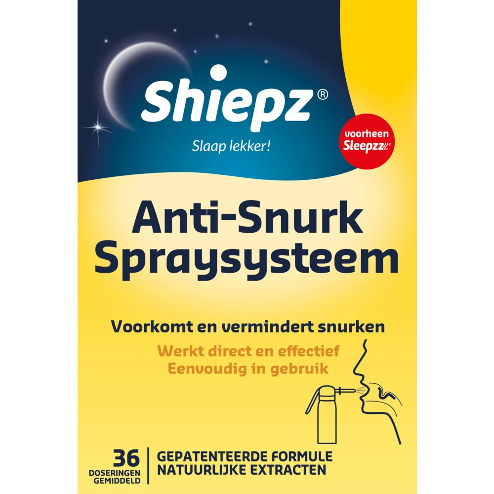 Shiepz Anti-Snurk Spraysysteem 3 Shiepz Anti-Snurk Spraysysteem