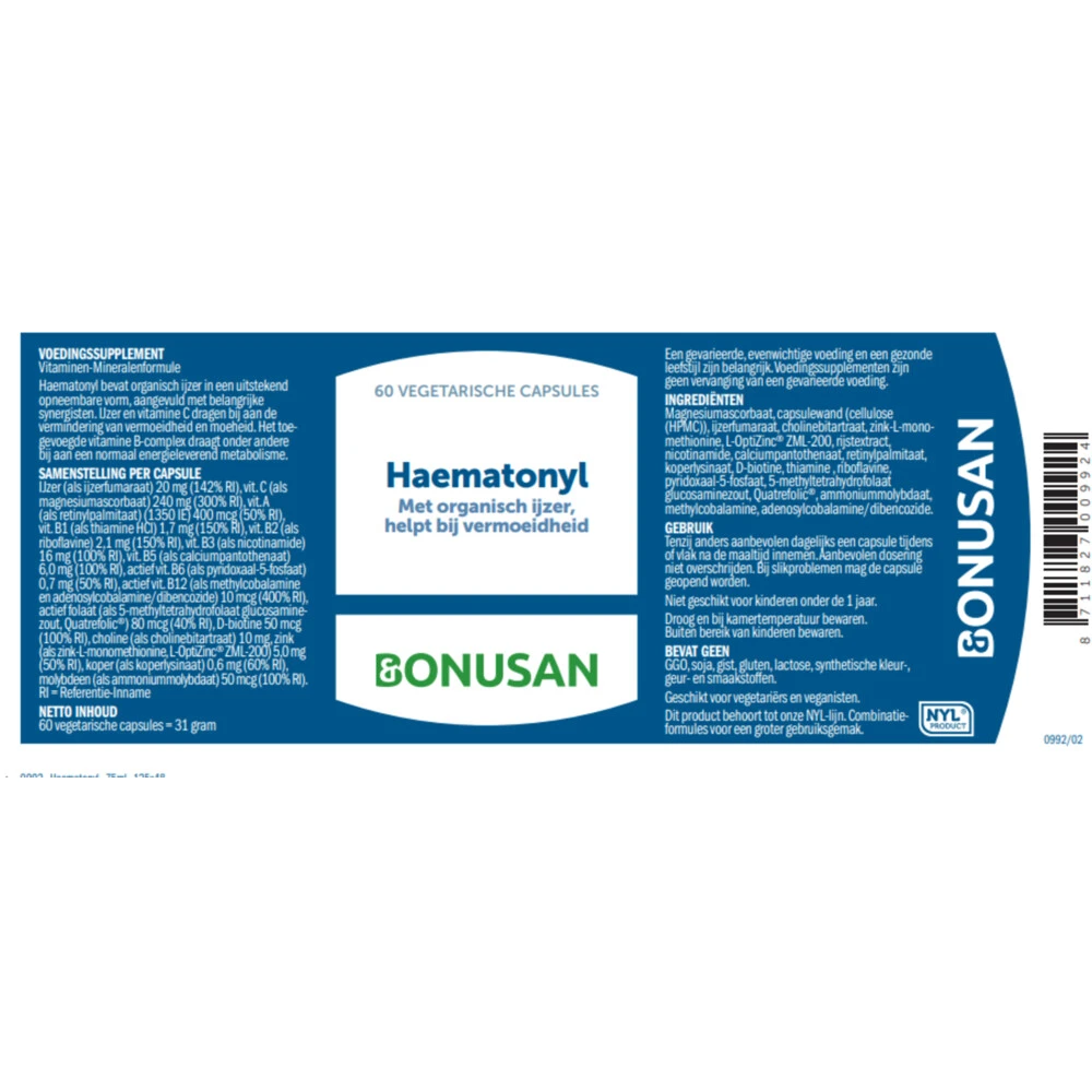 Bonusan Haematonyl 6 Bonusan Haematonyl - Afbeelding 4