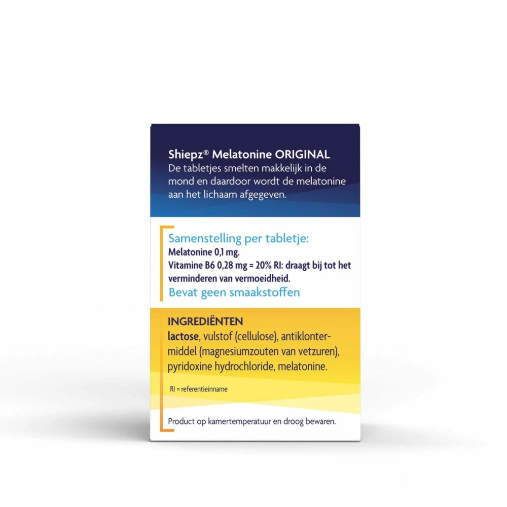 2x Shiepz Melatonine 0.1 Mg Original 6 2x Shiepz Melatonine 0.1 Mg Original - Afbeelding 4