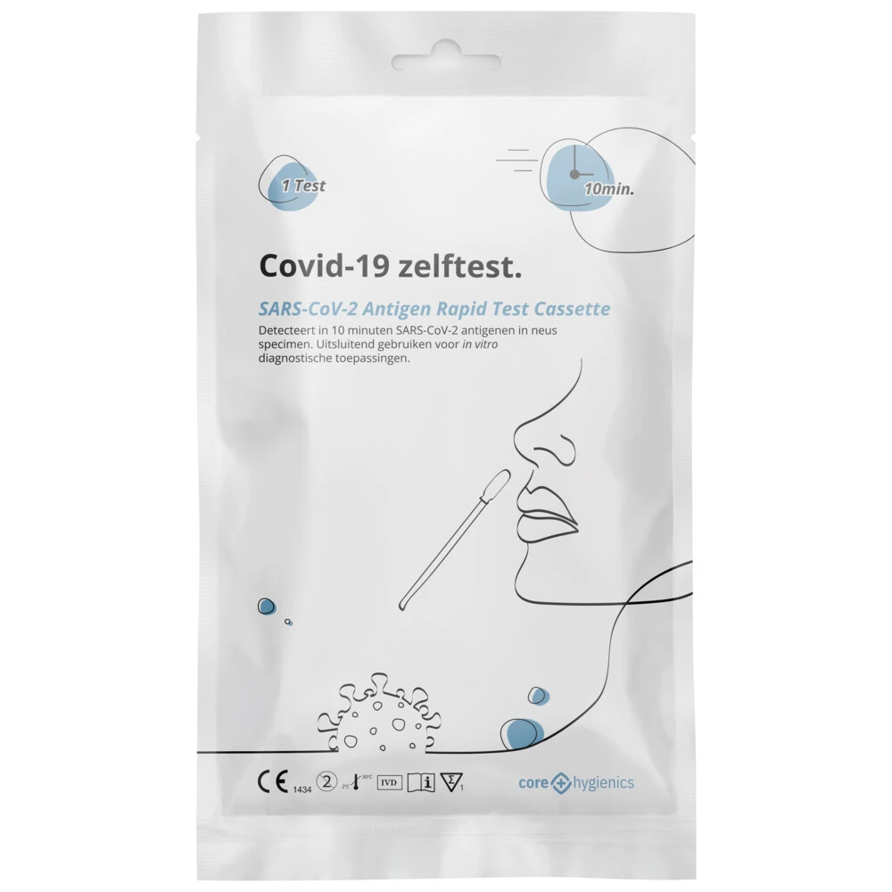 3x Coretest COVID-19 Zelftest 3 3x Coretest COVID-19 Zelftest