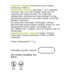 Intoleran Fructase -TENA || Metagenics || Now Winkel 1036719 3