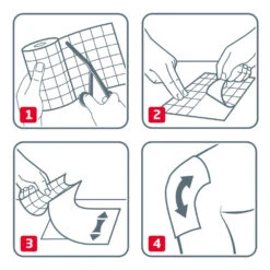3x Leukoplast Fixomull® Stretch Fixatiepleister 2 M X 10 Cm -TENA || Metagenics || Now Winkel 1037023 3