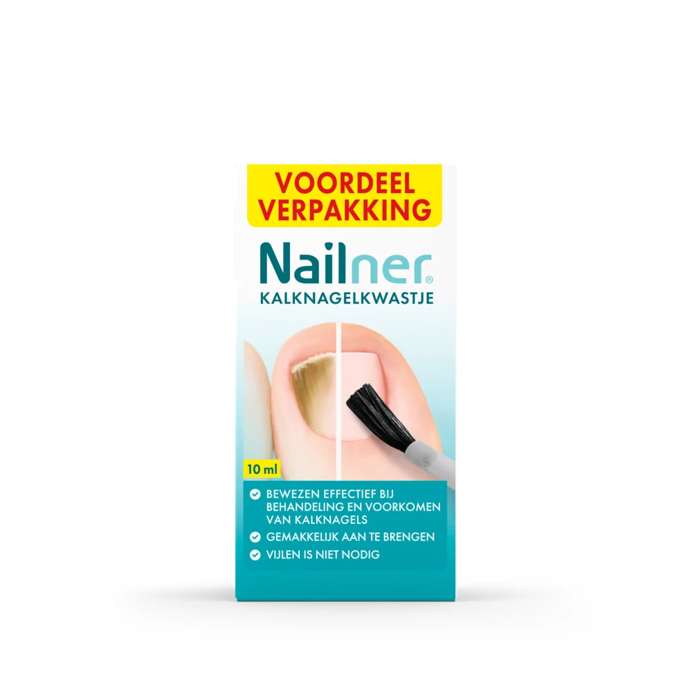 Nailner Kalknagelkwastje 3 Nailner Kalknagelkwastje
