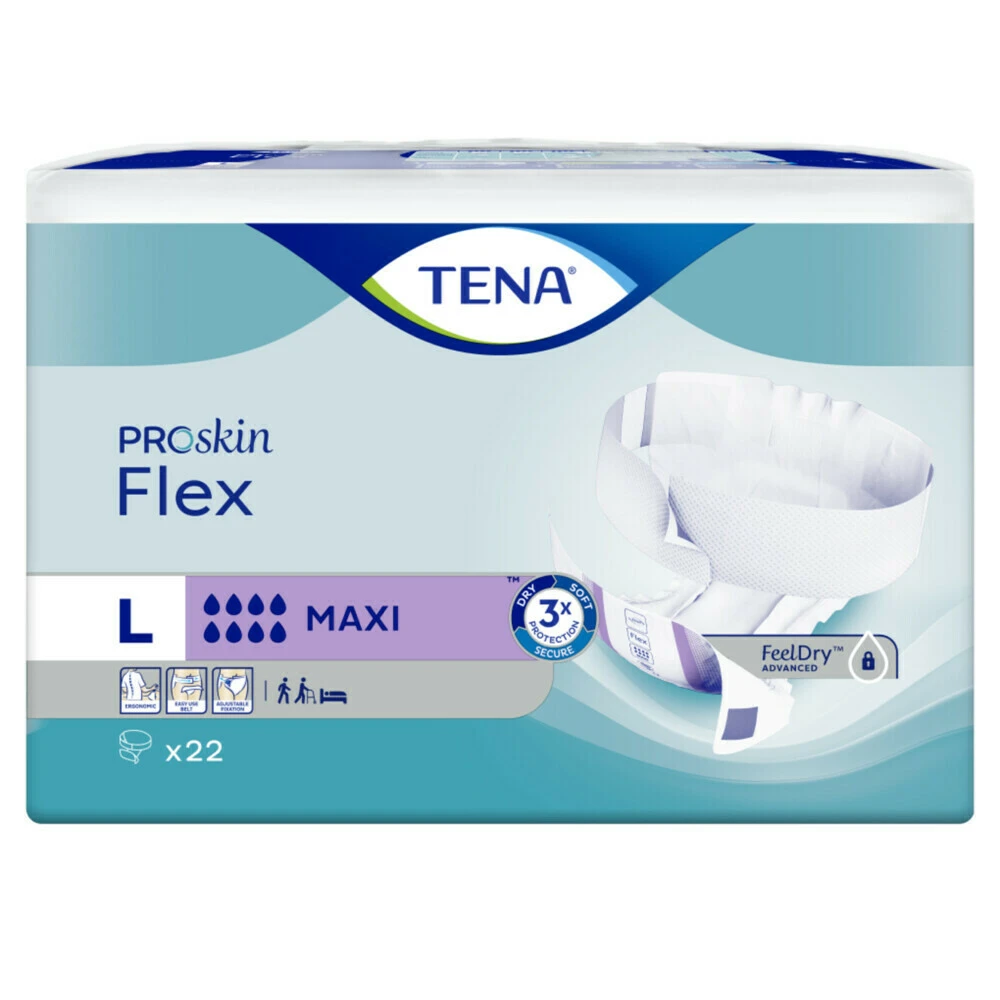 3x TENA Flex Maxi Large Proskin 4 3x TENA Flex Maxi Large Proskin - Afbeelding 2