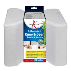 Lucovitaal Knie & Been Kussen Bamboe