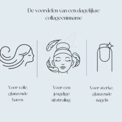 Premium Collageen Hydrolysaat Poeder Met Vitamine C Aardbeismaak -TENA || Metagenics || Now Winkel 1055227 4