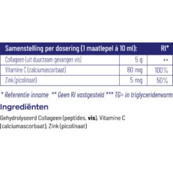 Vitakruid Pure Viscollageen Poeder Met C En Zink 9 Vitakruid Pure Viscollageen Poeder Met C En Zink -TENA || Metagenics || Now Winkel 1058235 4