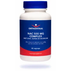 Orthovitaal NAC 500mg Complex Met Zink Koper Selenium