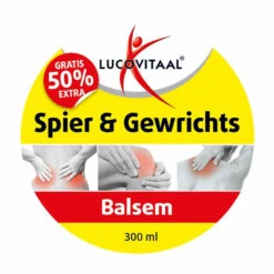 3x Lucovitaal Spier & Gewrichtsbalsem 50% Extra -TENA || Metagenics || Now Winkel 1067589 4
