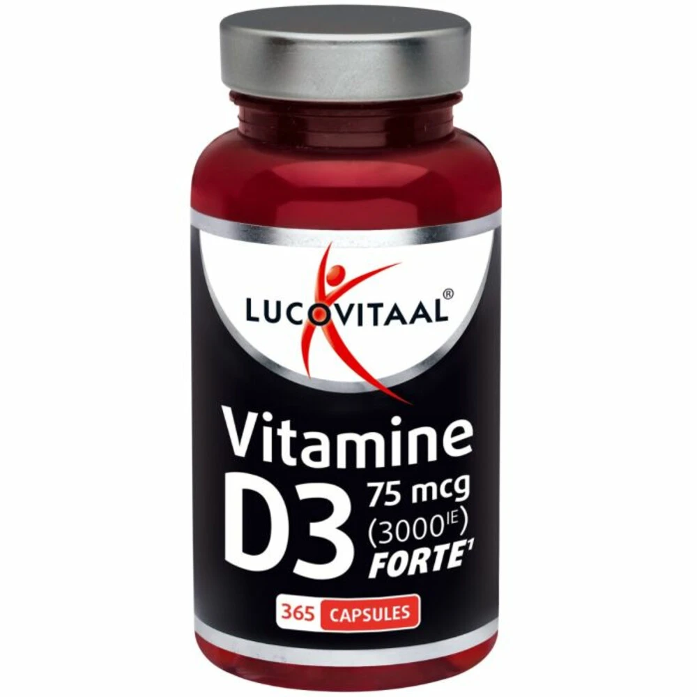 Lucovitaal Vitamine D3 D3 75mcg (3000IE) Forte 4 Lucovitaal Vitamine D3 D3 75mcg (3000IE) Forte - Afbeelding 2