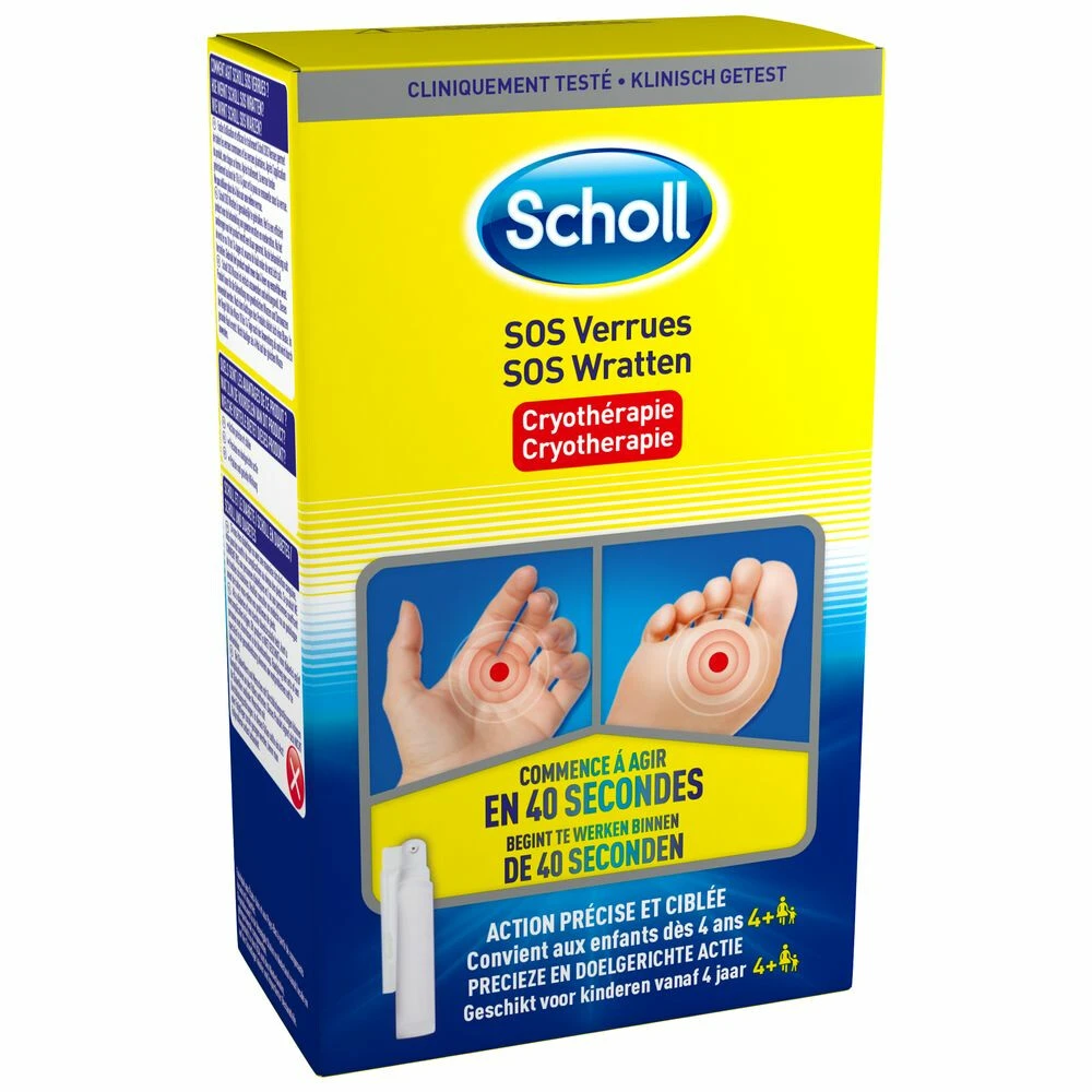 Scholl SOS Wrattenbehandeling 3 Scholl SOS Wrattenbehandeling