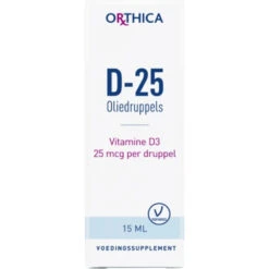 Orthica Vitamine D-25 Oliedruppels