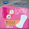 4x Molicare Premium Lady Pad 0,5 Druppels 70 Ml Absorptie -TENA || Metagenics || Now Winkel 1073061