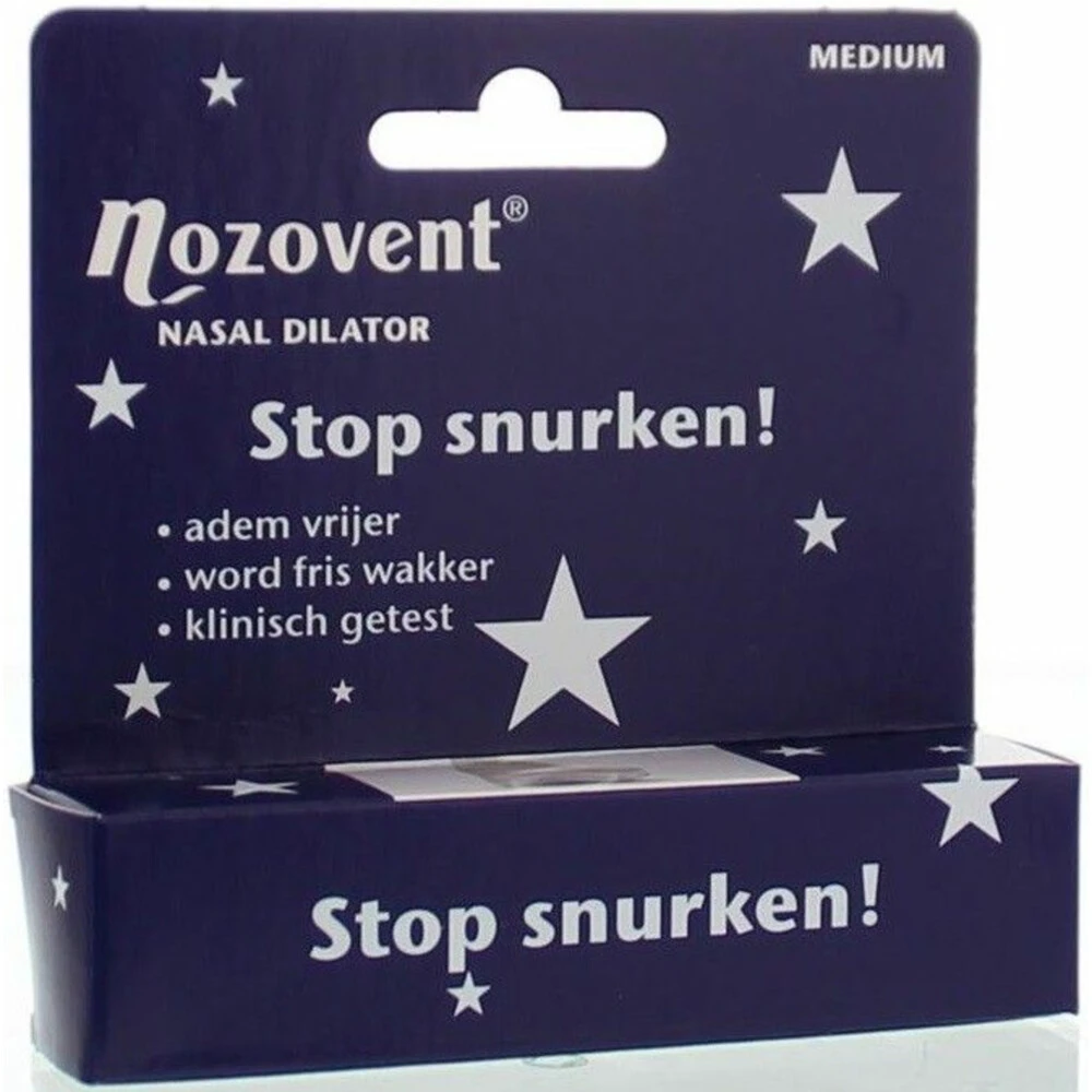 3x Nozovent Snurkers Medium 3 3x Nozovent Snurkers Medium