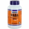 NOW Paba 500mg 1 NOW Paba 500mg -TENA || Metagenics || Now Winkel 711960