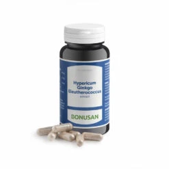 Bonusan Hypericum Ginkgo Elutherococcus Extract -TENA || Metagenics || Now Winkel 713422 2