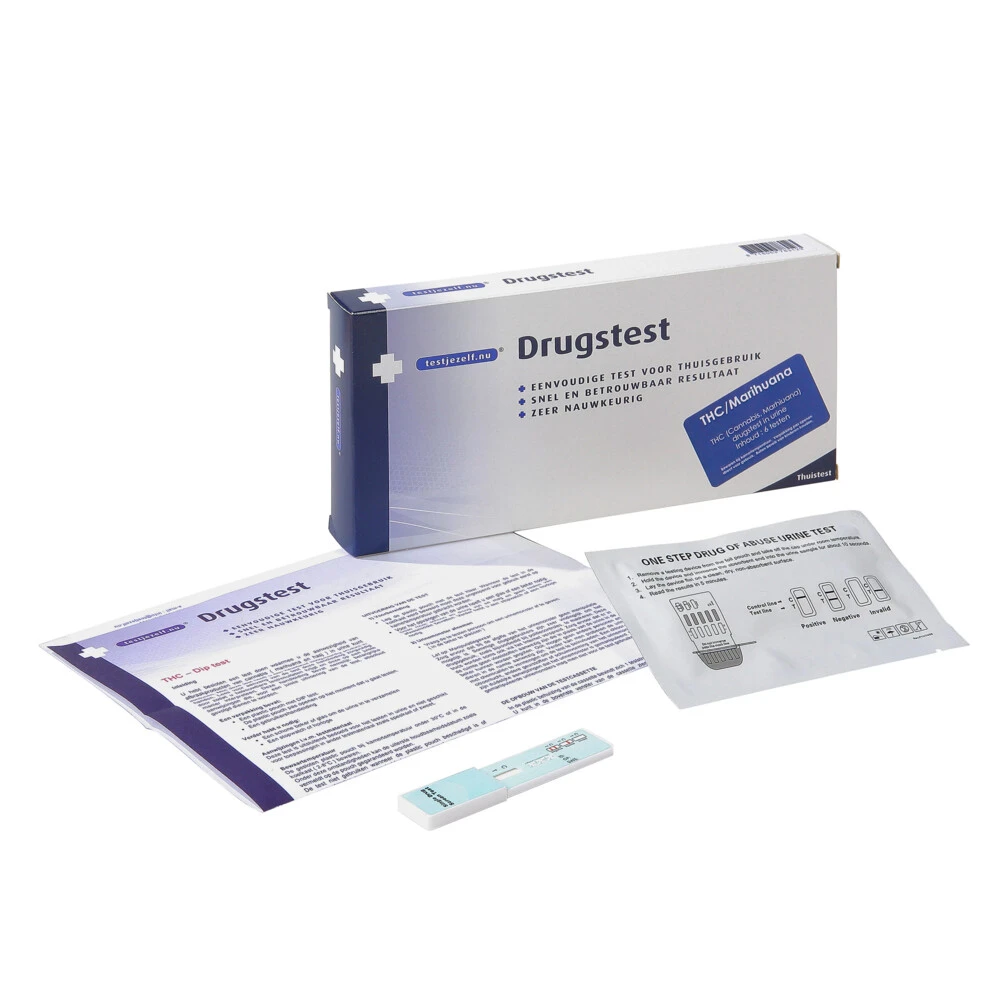 Testjezelf.nu Drugstest Thc (cannabis) 3 Testjezelf.nu Drugstest Thc (cannabis)