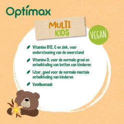 Optimax Kinder Multivitamine Vanille -TENA || Metagenics || Now Winkel 740312 4