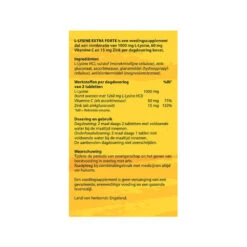 Bloem L-Lysine -TENA || Metagenics || Now Winkel 756030 2