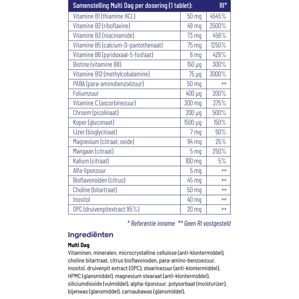 Vitakruid Multi Dag & Nacht 6 Vitakruid Multi Dag & Nacht - Afbeelding 4