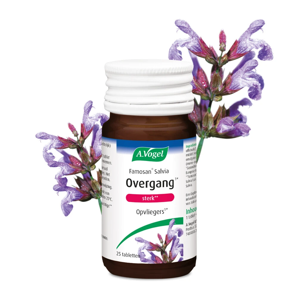 A.Vogel Famosan Salvia Overgang Sterk 4 A.Vogel Famosan Salvia Overgang Sterk - Afbeelding 2