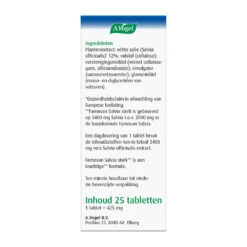 2x A.Vogel Famosan Salvia Overgang Sterk -TENA || Metagenics || Now Winkel 925220 5 1