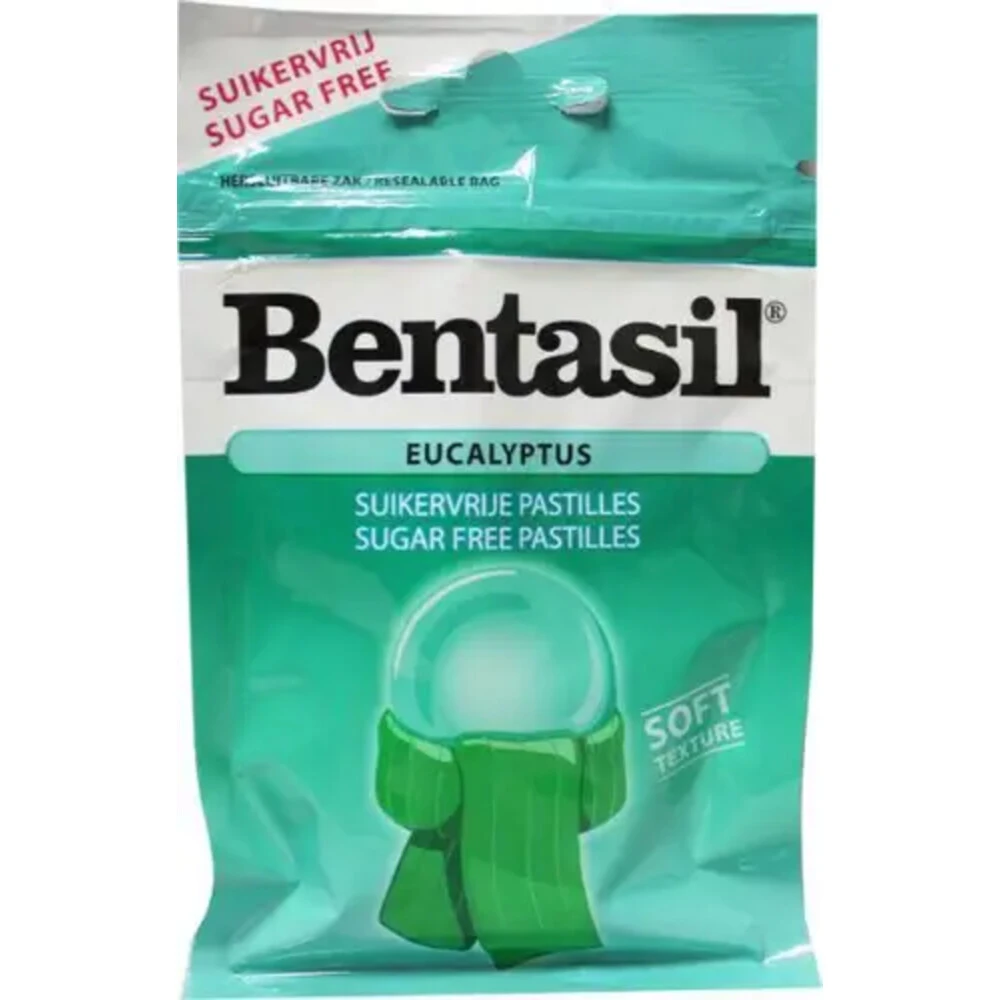 6x Bentasil Keelpastilles Eucalyptus 3 6x Bentasil Keelpastilles Eucalyptus