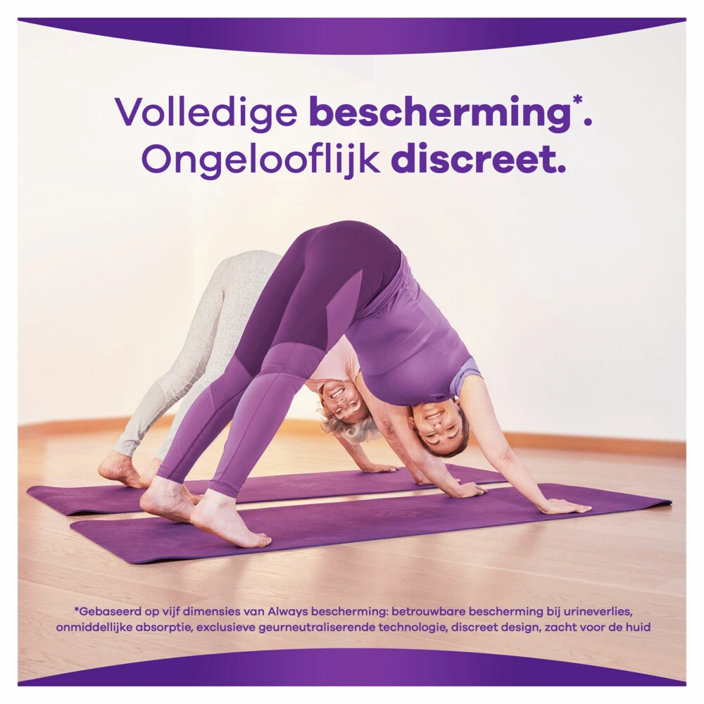 Always® 4x Always Discreet Incontinentieverband Small 4 Always® 4x Always Discreet Incontinentieverband Small - Afbeelding 2