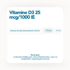 Bonusan Vitamine D3 25 Mcg/1000 IE -TENA || Metagenics || Now Winkel 986657 3