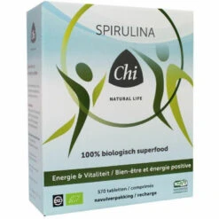 Chi Natural Life Bio Spirulina 500 Mg Navulling