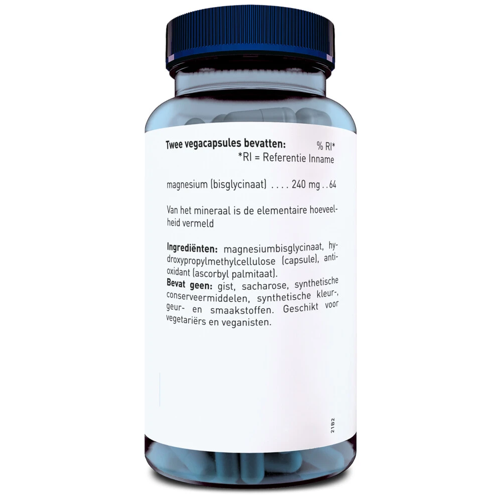 Orthica Magnesium Bisglycinaat-120 4 Orthica Magnesium Bisglycinaat-120 - Afbeelding 2