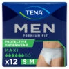 2x TENA Men Premium Fit Maxi Small - Medium -TENA || Metagenics || Now Winkel 996485