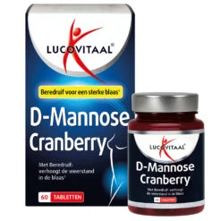 3x Lucovitaal D-Mannose Cranberry Blaasfunctie -TENA || Metagenics || Now Winkel 996841 4
